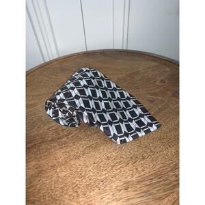 American Classics‎ Black Geometric Silk Designer Tie
